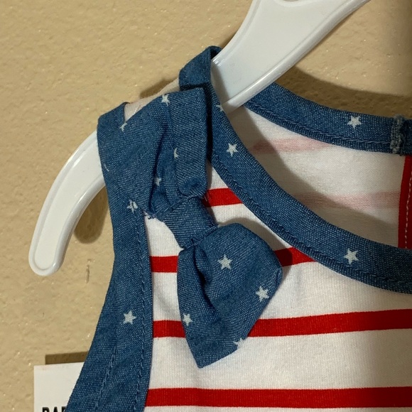 NWT Rare Editions Stripe Tank Top Star Shorts - Picture 3 of 7